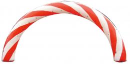 エアーアーチ　7m半円赤白